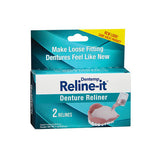 D.O.C. Reline-It Denture Reliners 2 each By Kendall
