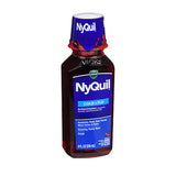Vicks Nyquil Cold Flu Nighttime Relief Liquid Cherry 8 oz By Vicks
