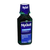 Vicks Nyquil Cold Flu Nighttime Relief Liquid Original 8 oz By Vicks