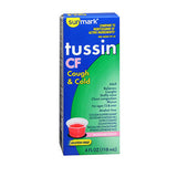 Sunmark Tussin Cf Cough & Cold Liquid 4 oz By Sunmark