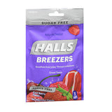 Halls Breezers Drops Sugar Free Cool Berry 20 each By Halls
