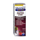 Mucinex Childrens Multi-Symptom Cold And Fever Liquid Berry Blast 4 oz By Mucinex