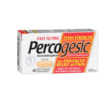 Percogesic Fast Acting Extra Strength Pain Relief Caplets 40 캐플릿 By Percogesic