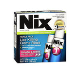 Nix Lice Treatment Family Pack 4 oz By Nix