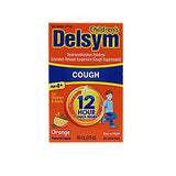 Delsym Child 12 Hour Cough Suppressant Liquid Orange-Flavored Orange Flavor 3 oz By Delsym