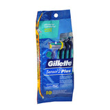 Gillette Customplus Pivot Disposable Razors 10 each By Gillette